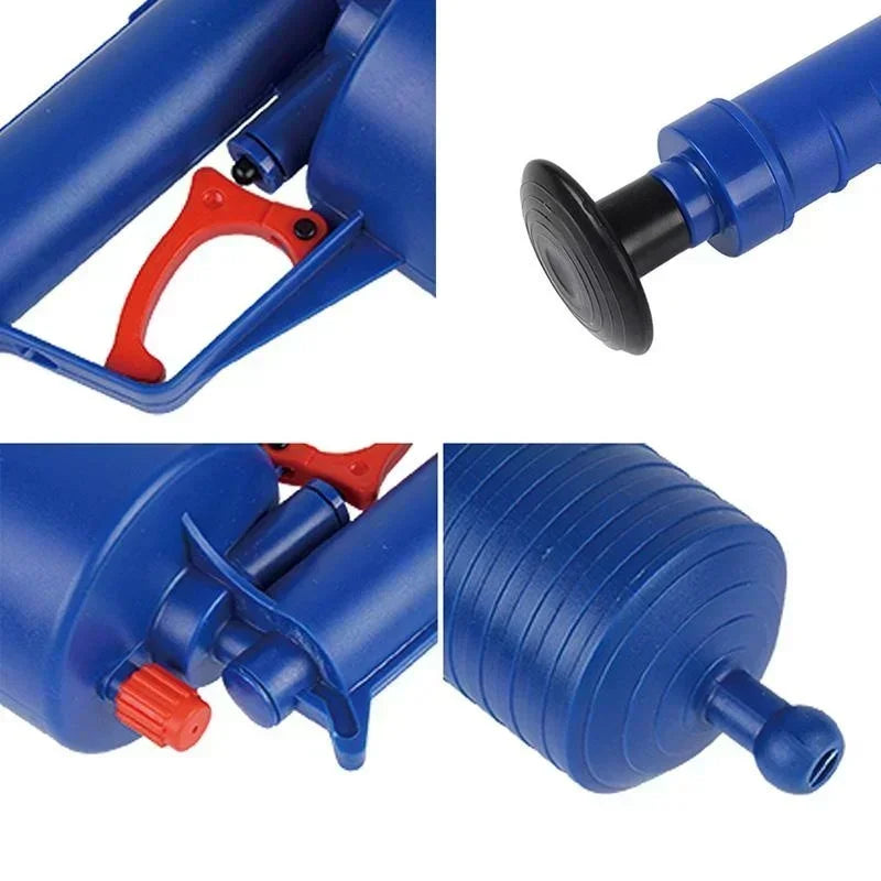 High-Pressure Air Drain Plunger – Multi-Drain Blockage Remover