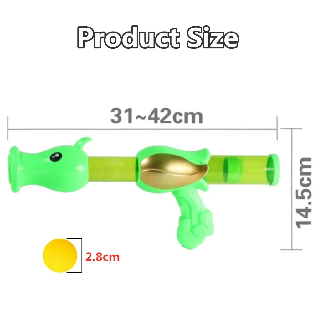 Soft Pea Launcher Interactive Ball Toy For Cats And Kids