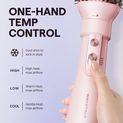 5-in-1 Blow Dryer Brush Set With Interchangeable Heads