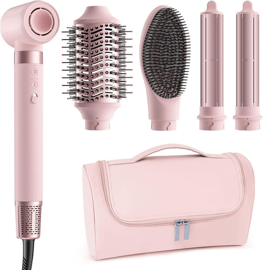 5-in-1 Hot Air Styler with Auto-Wrap Curling & Volume