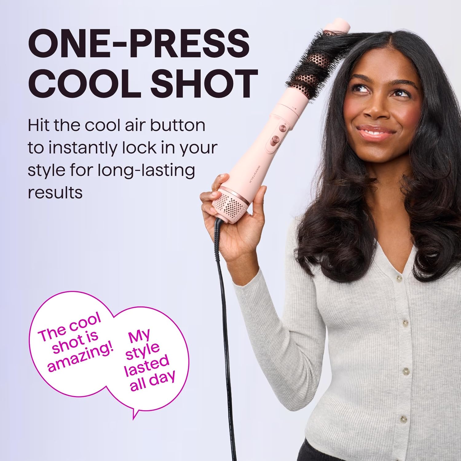 5-in-1 Blow Dryer Brush Set With Interchangeable Heads