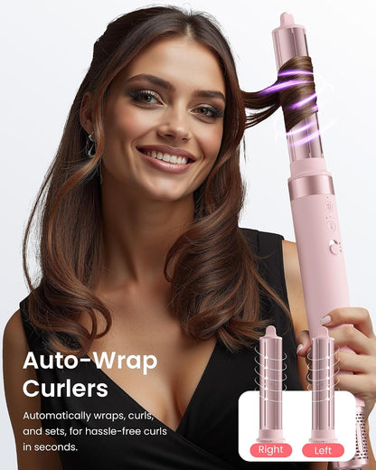 5-in-1 Hot Air Styler with Auto-Wrap Curling & Volume
