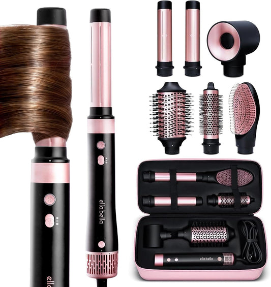 6-in-1 Professional Hot Air Styler Set – Fast, Frizz-Free