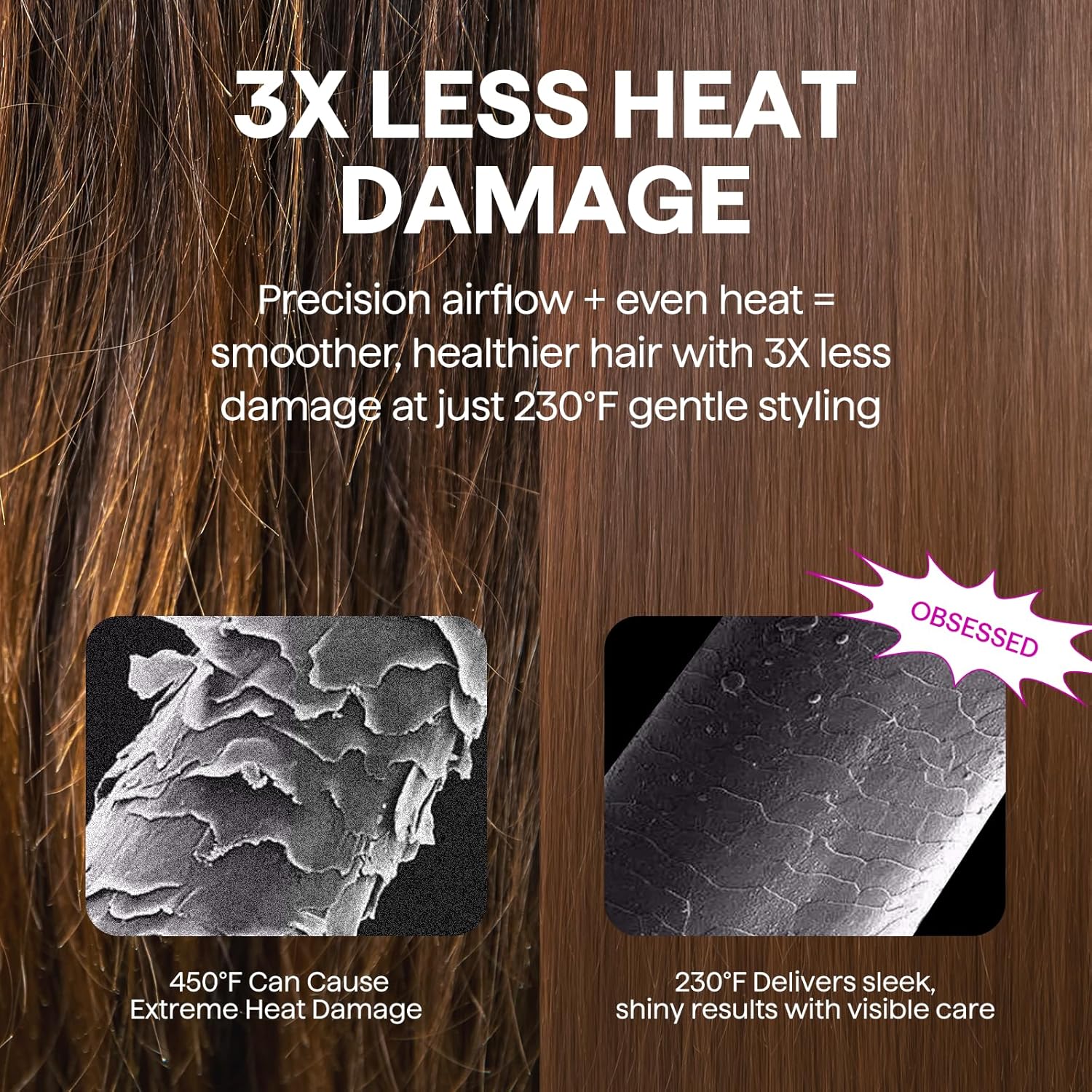 5-in-1 Blow Dryer Brush Set With Interchangeable Heads