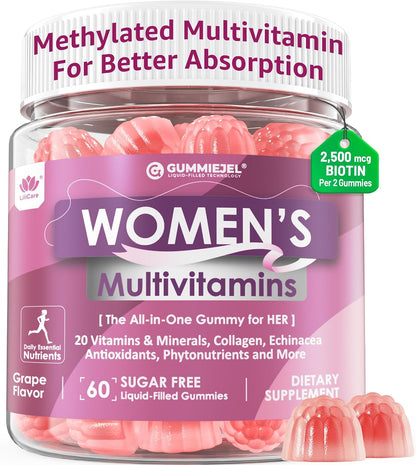 Women’s Sugar-Free Multivitamin Gummies – Beauty & Energy