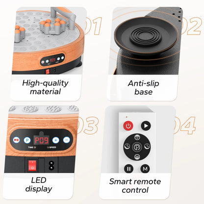 Vibration Plate Exercise Machine – 99 Levels & Foot Massage