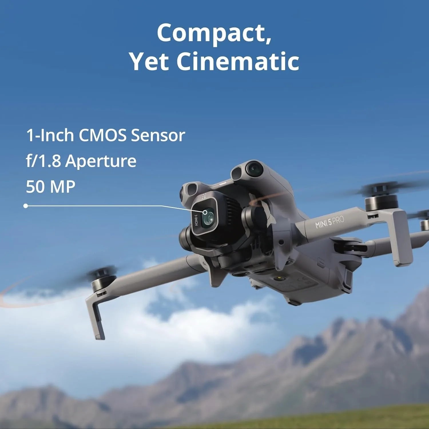 Mini 5 Pro 4K Camera Drone with 1-Inch CMOS Sensor