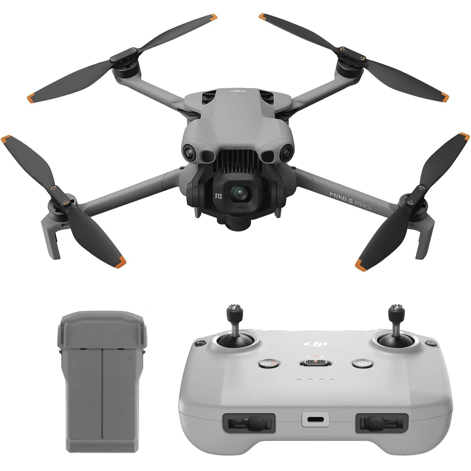 Mini 5 Pro 4K Camera Drone with 1-Inch Sensor & Battery
