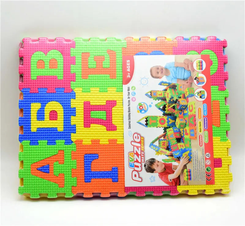Soft Foam Alphabet Number Kids Puzzle Play Mat