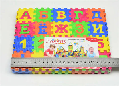 Soft Foam Alphabet Number Kids Puzzle Play Mat