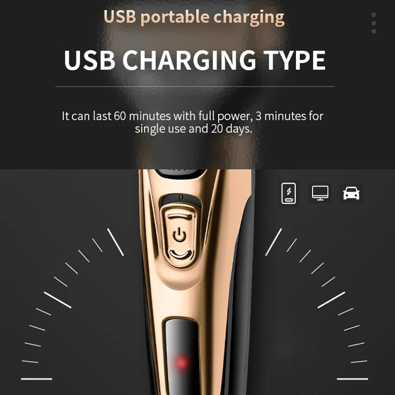 3-in-1 Electric Grooming Kit For Face, Beard And Body