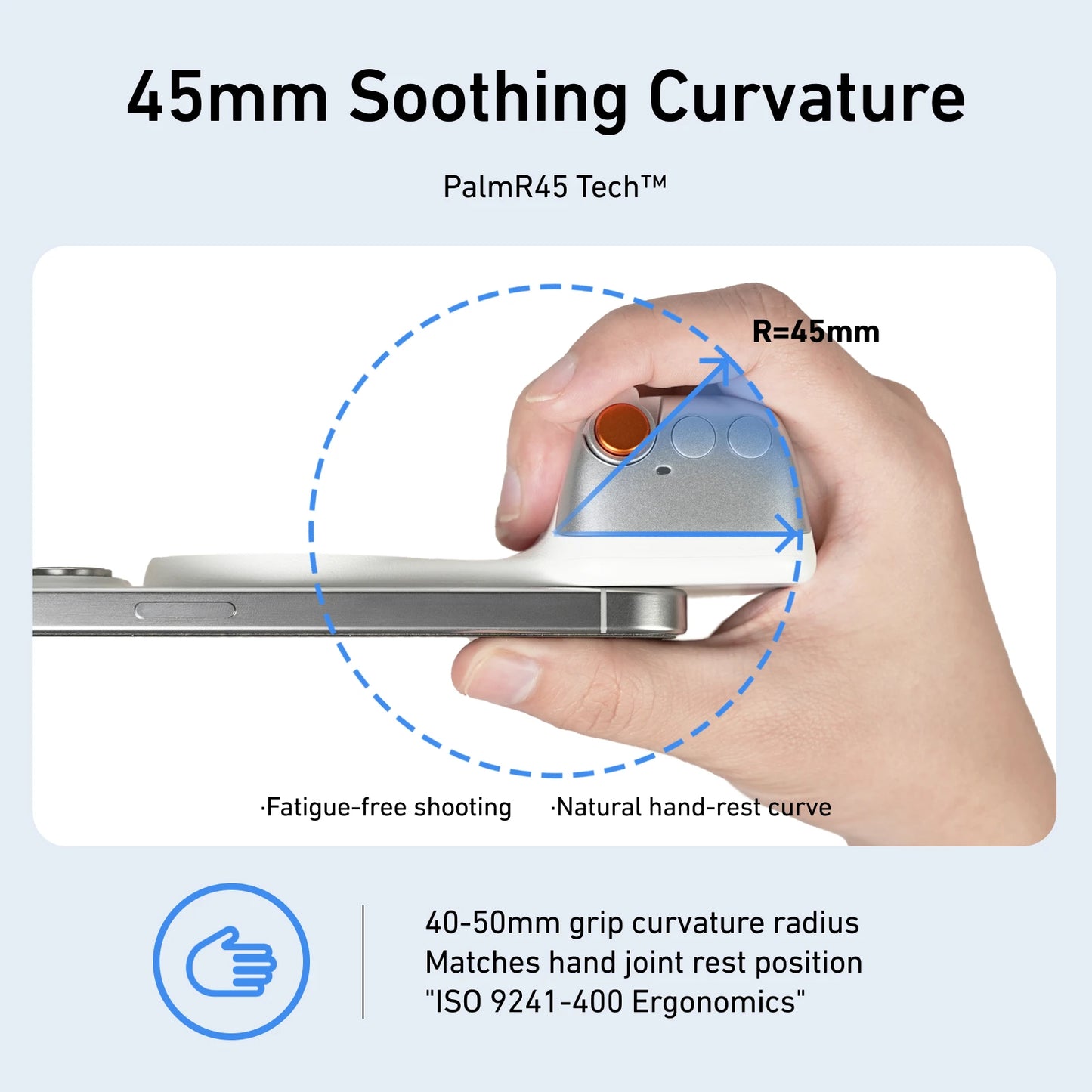 Magnetic Phone Camera Grip with Bluetooth Remote - EverGrowMarkeplace
