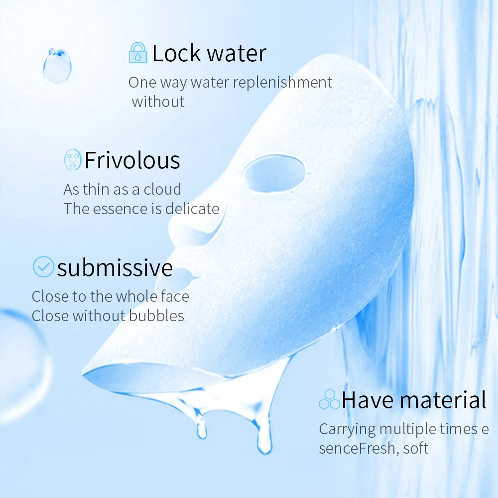 Centella Collagen Face Sheet Masks – Hydrating 20-Pack - EverGrowMarkeplace