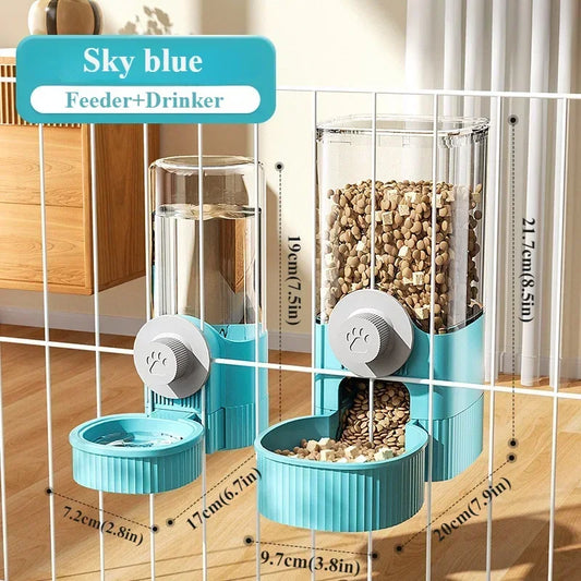 Hanging Automatic Pet Water Feeder Bowl For Cages