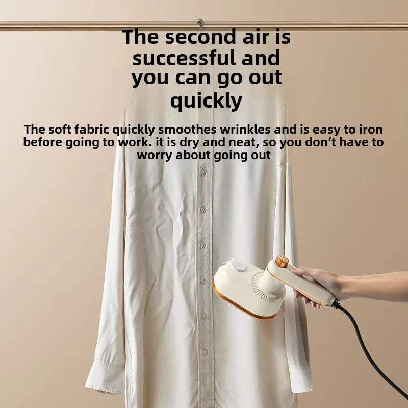 Mini Handheld Steam Iron – Portable Flat & Hanging Use - EverGrowMarkeplace