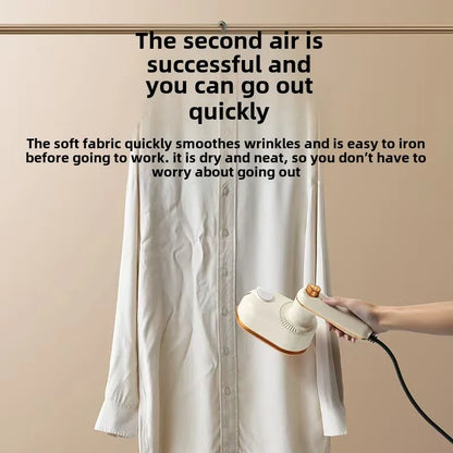 Mini Handheld Steam Iron – Portable Flat & Hanging Use - EverGrowMarkeplace