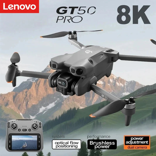 8K Dual Camera Brushless Drone With Screen & Obstacle Avoidance