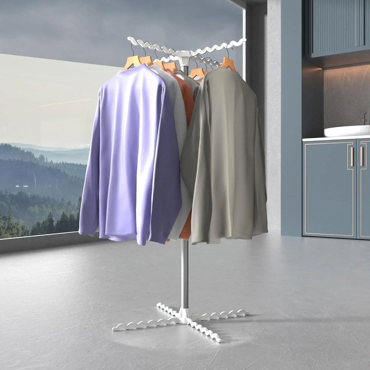 Portable Electric Clothes Dryer with Timer Control - EverGrowMarkeplace