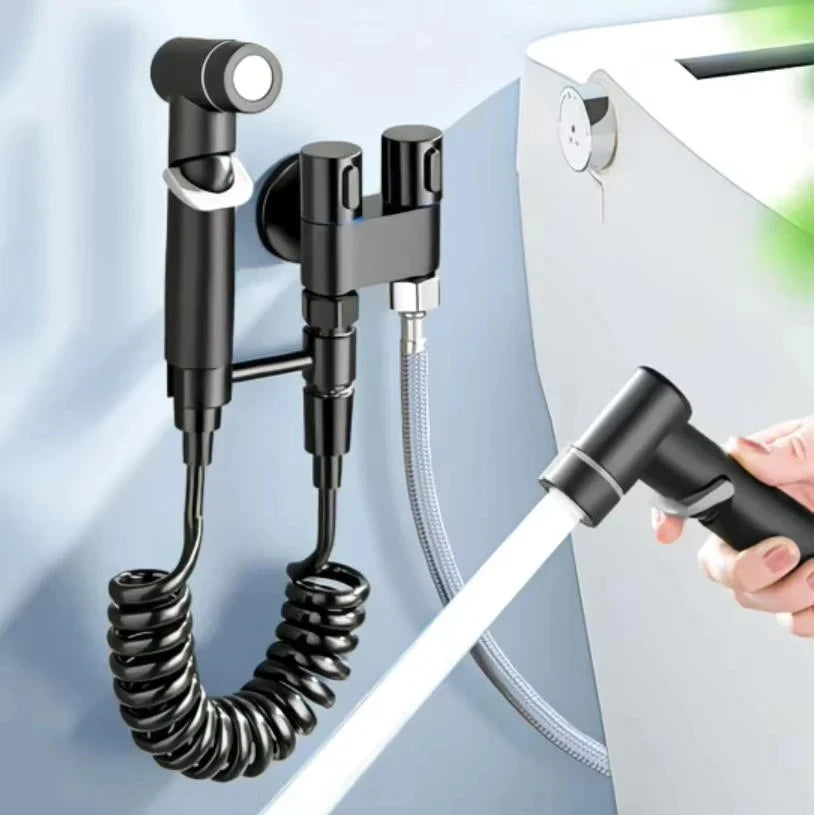 Handheld Bidet Toilet Spray Faucet – Polished Finish