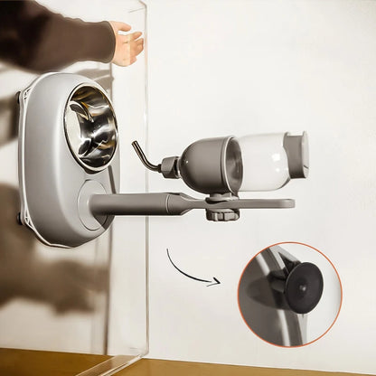 Automatic Pet Water Dispenser Bowl With Food Container