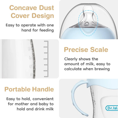 BPA-Free Baby Feeding Bottle with Handles and Anti-Colic - EverGrowMarkeplace