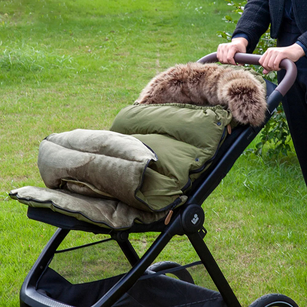Universal Baby Stroller Footmuff – Windproof Winter Sack - EverGrowMarkeplace