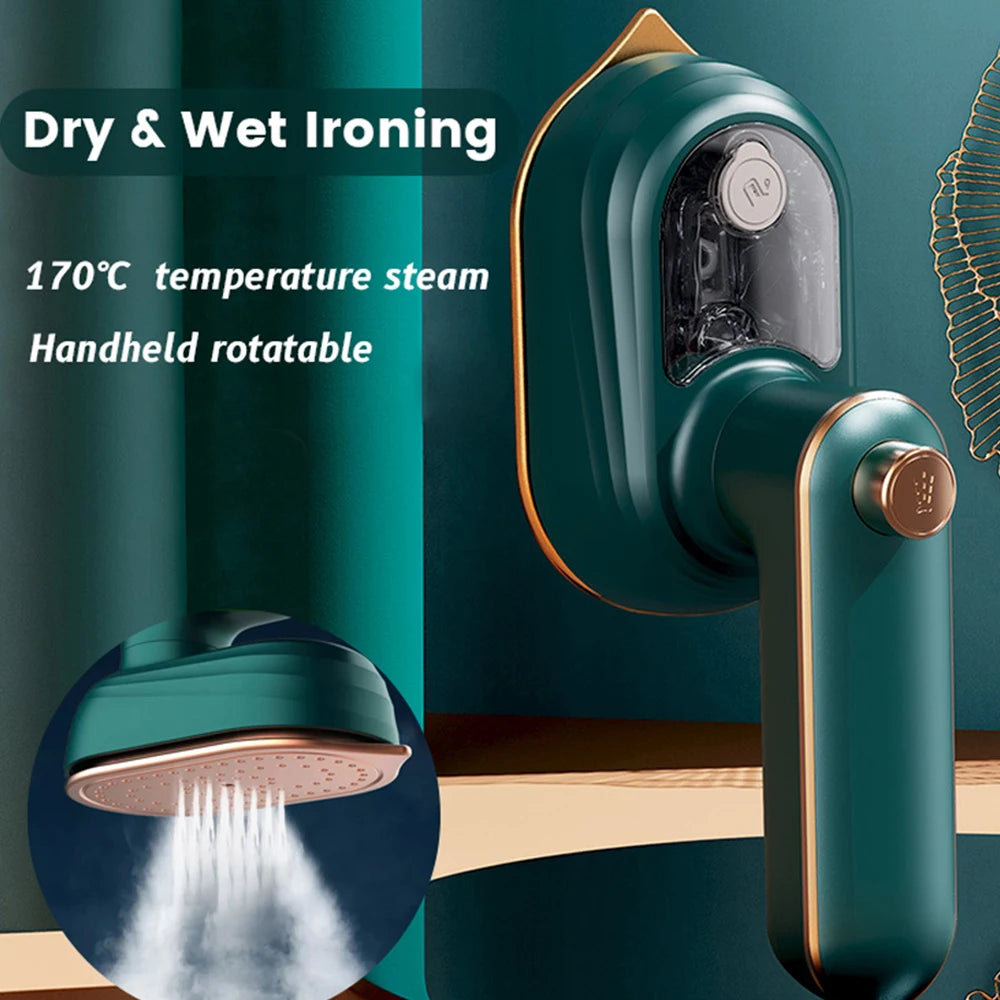 Mini Garment Steamer Iron – Portable Wet & Dry Clothes Care
