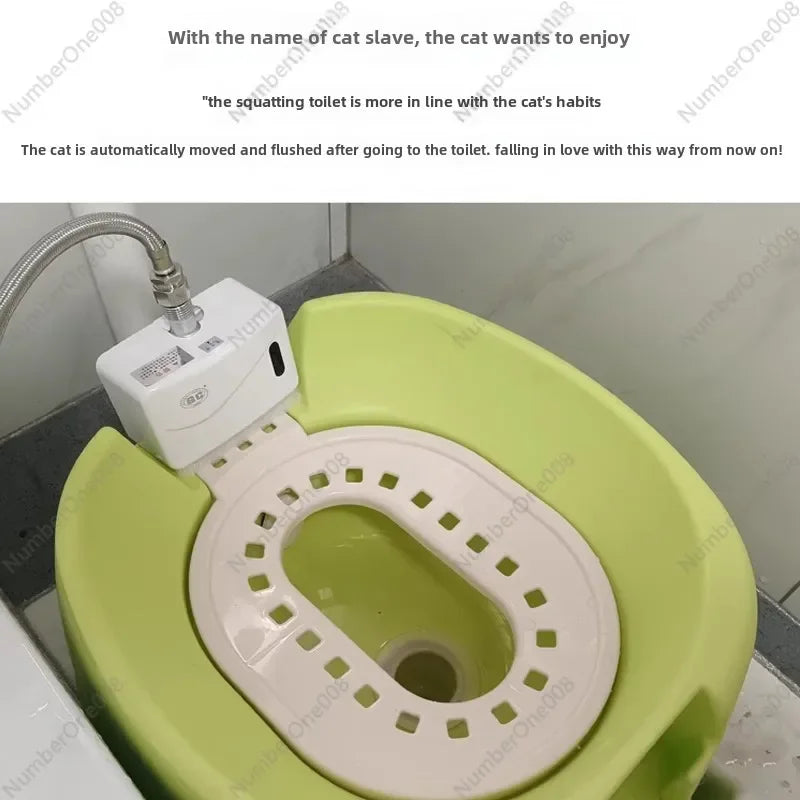 Automatic Self-Cleaning Cat Litter Box With Odor Control