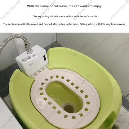 Automatic Self-Cleaning Cat Litter Box With Odor Control