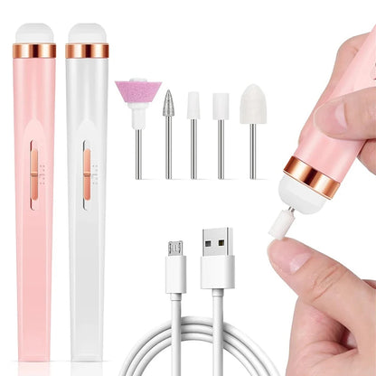 Rechargeable Electric Nail Drill Kit – 5-in-1 Cordless - EverGrowMarkeplace