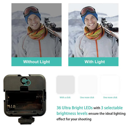 Smartphone Vlogging Kit with Tripod, Mic & LED Light - EverGrowMarkeplace