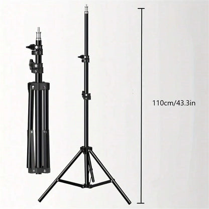 10-Inch LED Selfie Ring Light with Tripod Stand - EverGrowMarkeplace