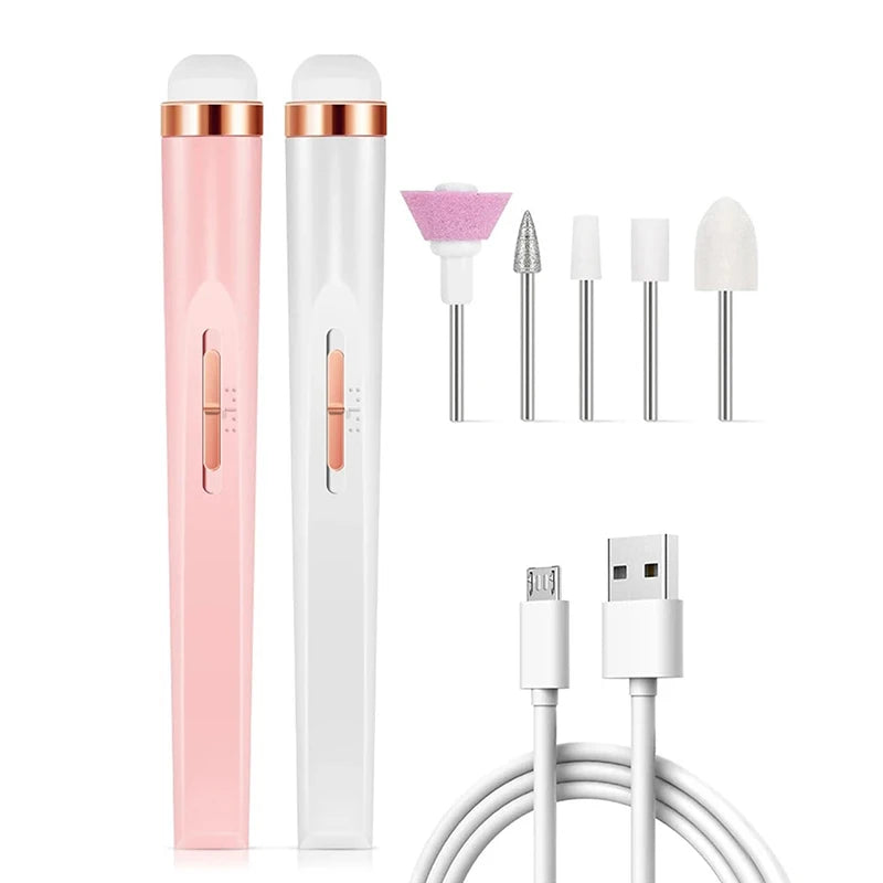 Rechargeable Electric Nail Drill Kit – 5-in-1 Cordless - EverGrowMarkeplace