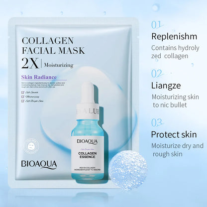 Centella Collagen Face Sheet Masks – Hydrating 20-Pack - EverGrowMarkeplace