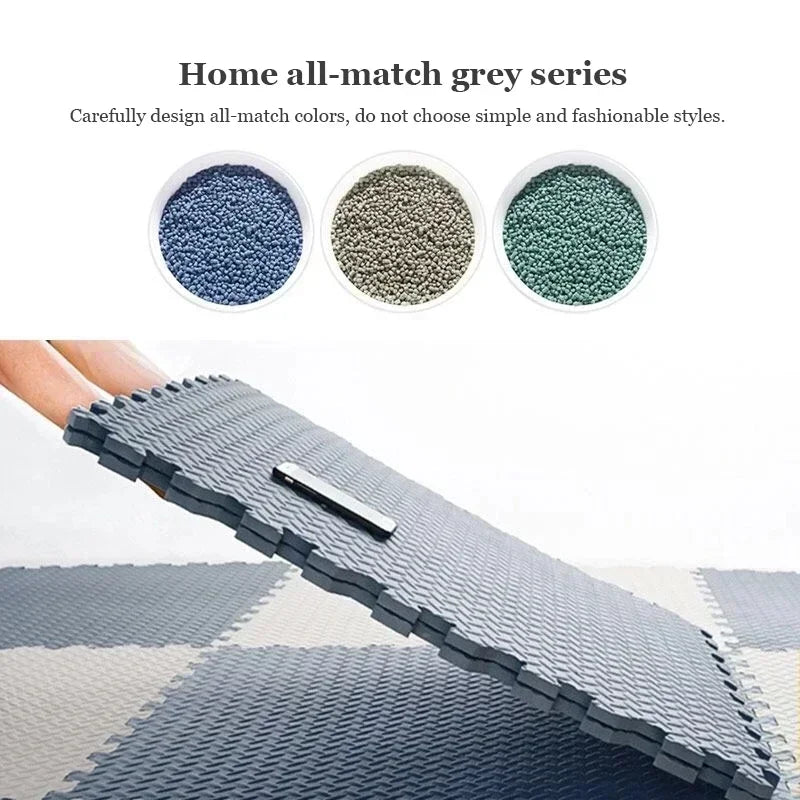 Interlocking Foam Baby Play Mat – Soft Puzzle Floor Tiles - EverGrowMarkeplace
