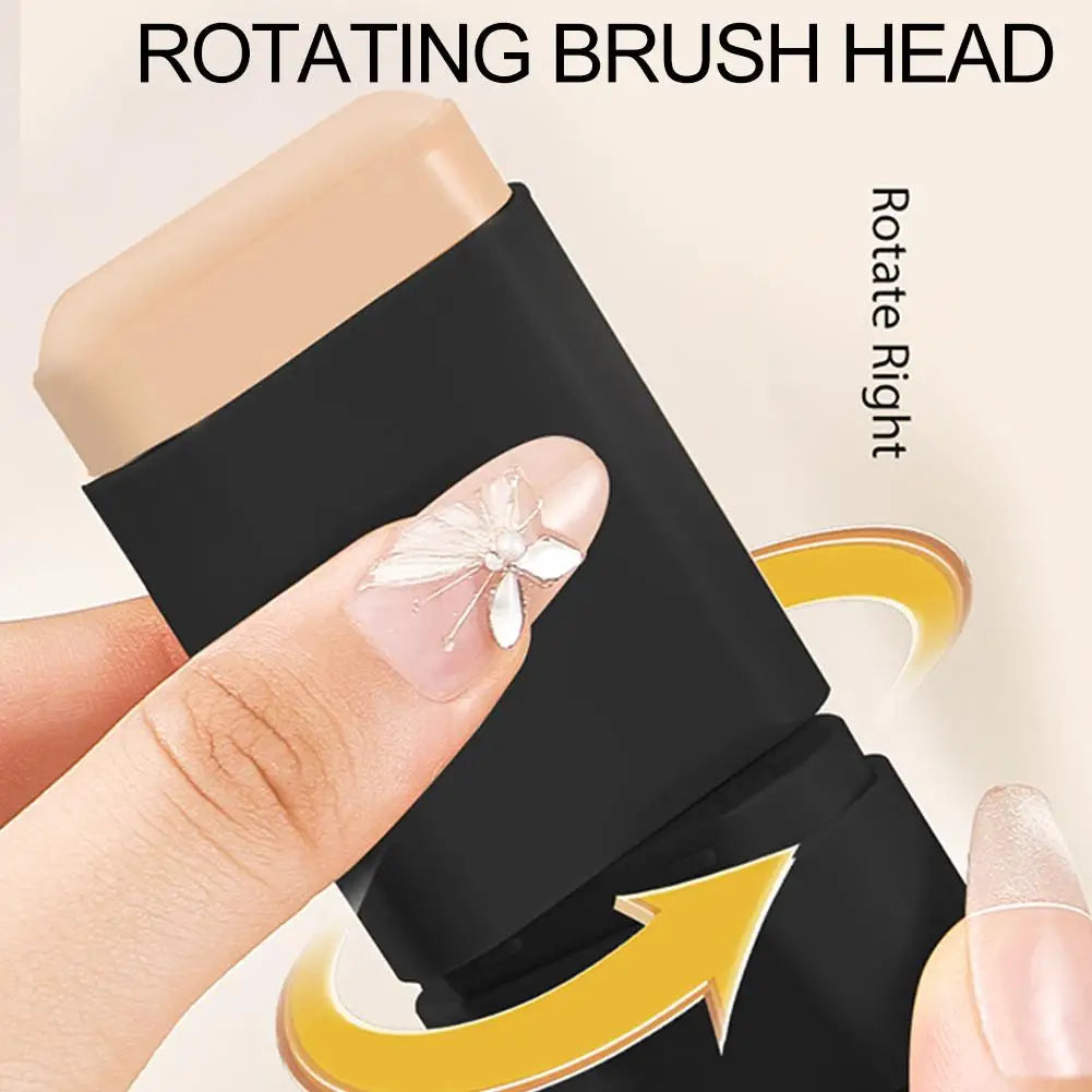 Double-Ended Foundation Stick With Brush Natural Matte - EverGrowMarkeplace