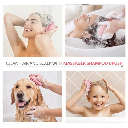 Hair Scalp Massager Shampoo Brush for Dandruff & Relief
