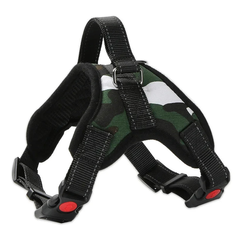 Adjustable Nylon Dog Harness Vest With Quick Release