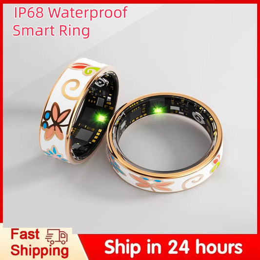 Smart Fitness Ring for Women – Heart, Sleep & Activity