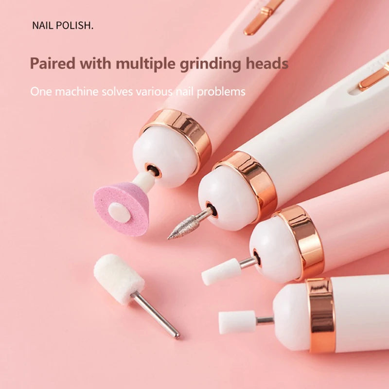 Rechargeable Electric Nail Drill Kit – 5-in-1 Cordless - EverGrowMarkeplace