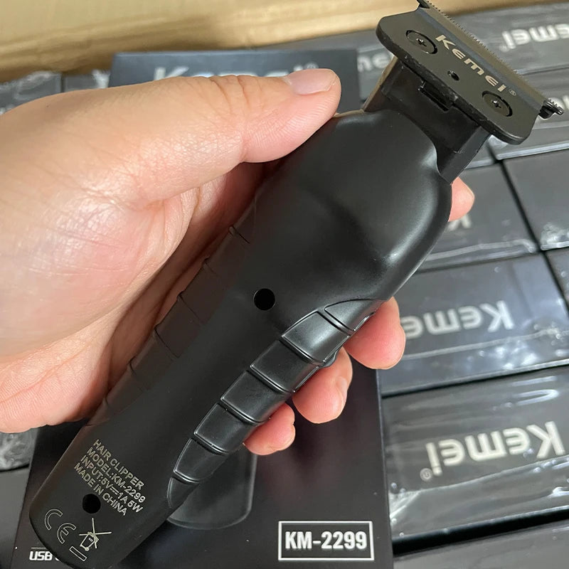 Professional Cordless Hair Clipper – USB Rechargeable Trimmer