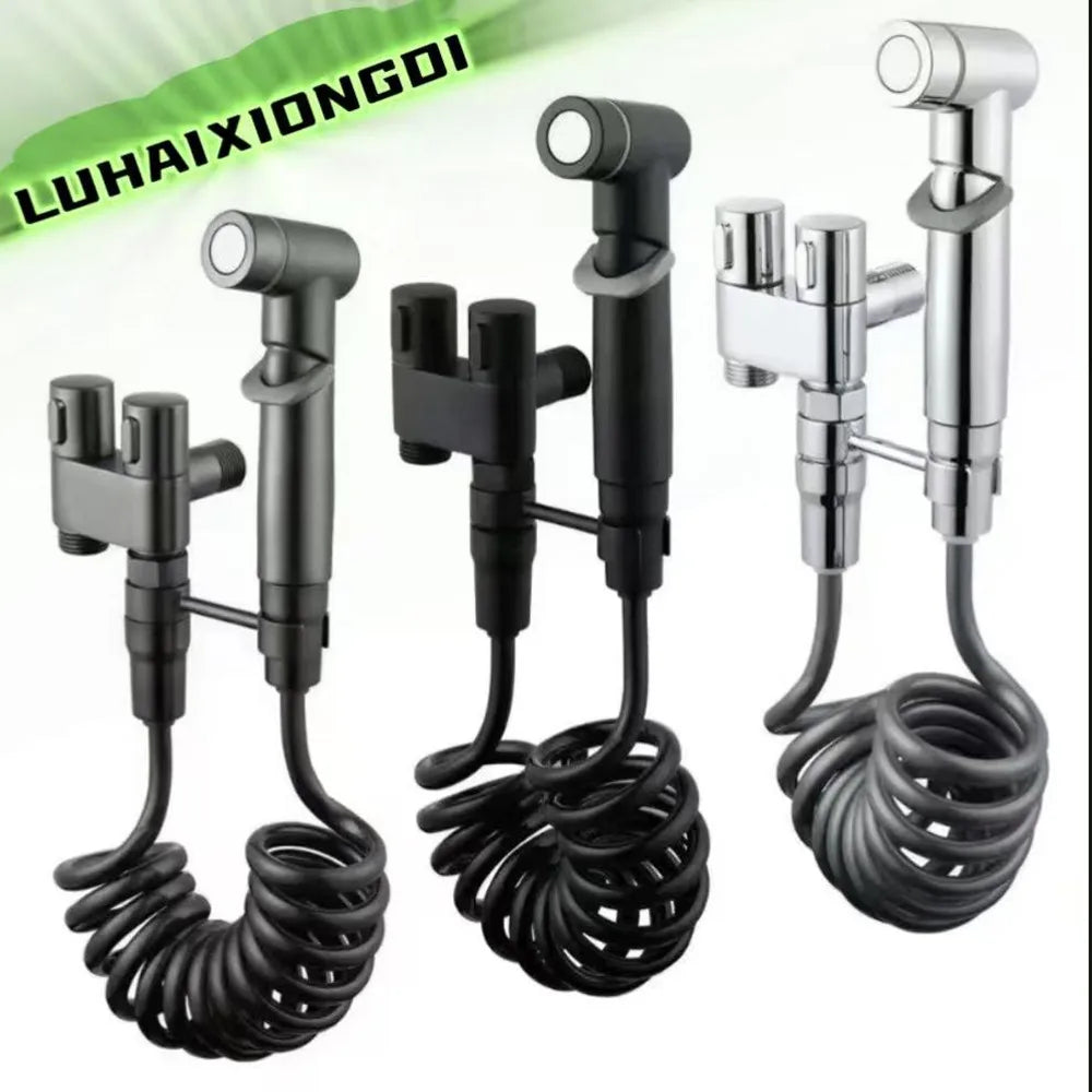 Handheld Bidet Toilet Spray Faucet – Polished Finish
