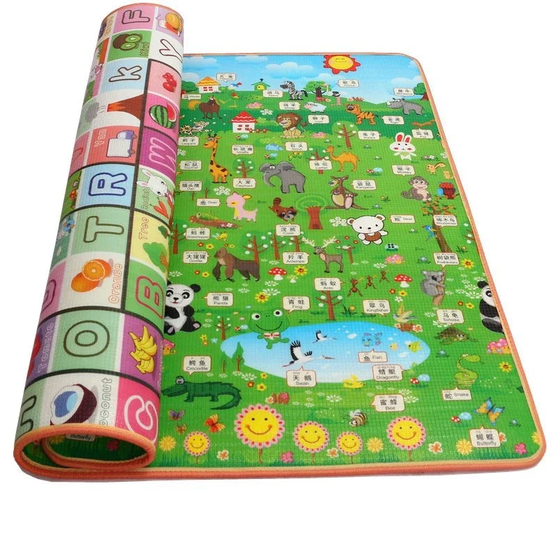 Foldable Foam Baby Play Mat – Soft Floor Carpet