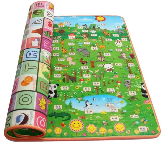 Foldable Foam Baby Play Mat – Soft Floor Carpet