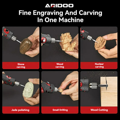 Cordless Mini Engraver Drill – 4.2V Rotary Tool Kit - EverGrowMarkeplace