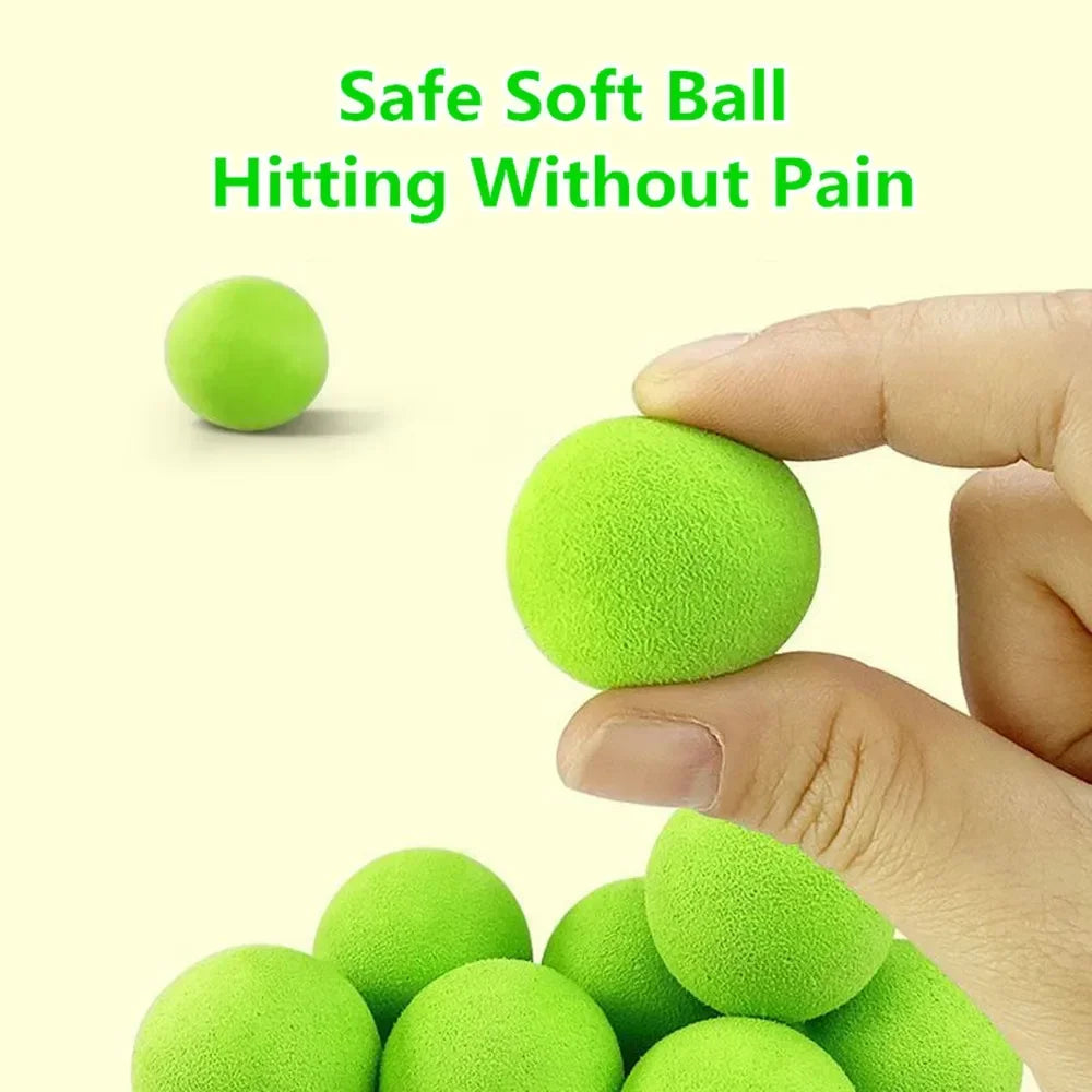 Soft Pea Launcher Interactive Ball Toy For Cats And Kids
