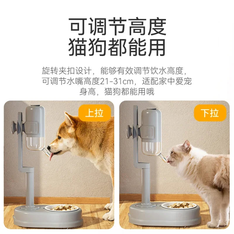 Automatic No-Drip Pet Water Feeder Bowl Dispenser