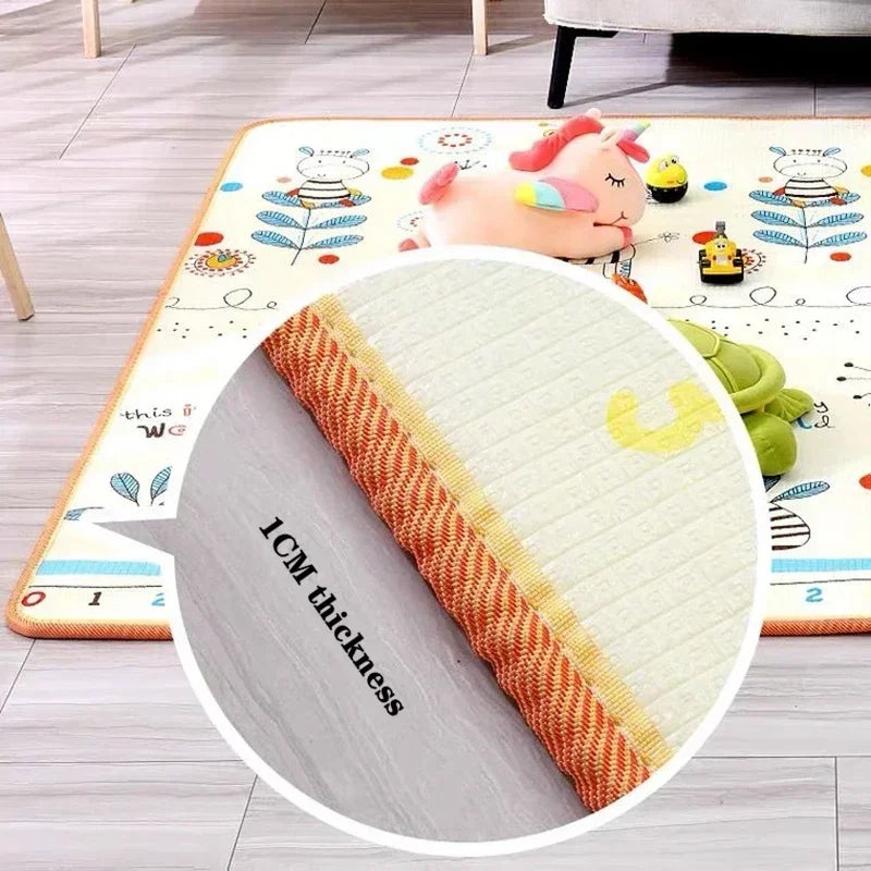 Foldable Baby Play Mat Foam Carpet – Soft, Non-Toxic - EverGrowMarkeplace