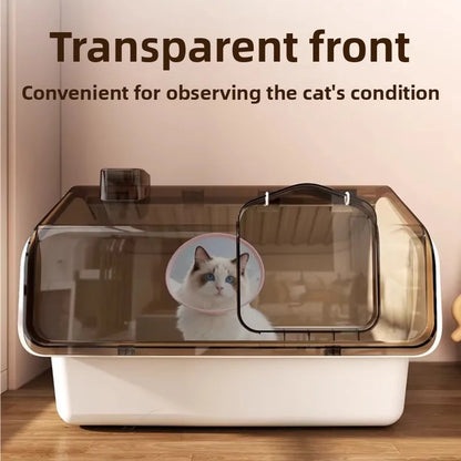 Automatic Self-Cleaning Cat Litter Box With Odor Control