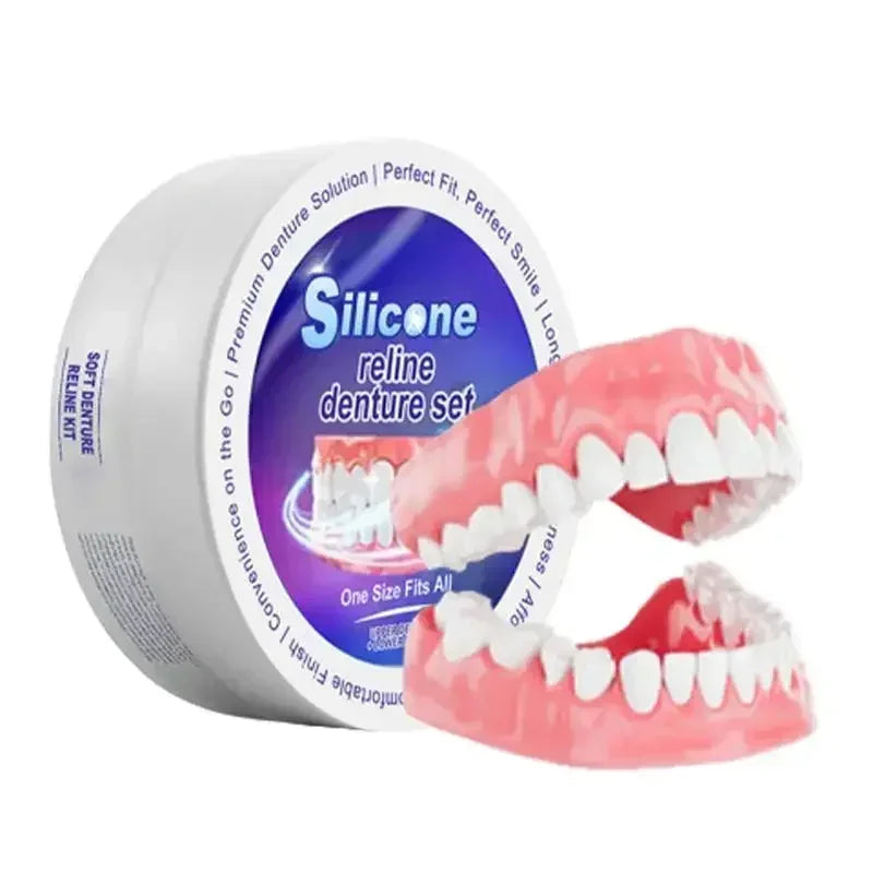 Denture Reliner Kit for Comfortable Custom Fit at Home - EverGrowMarkeplace